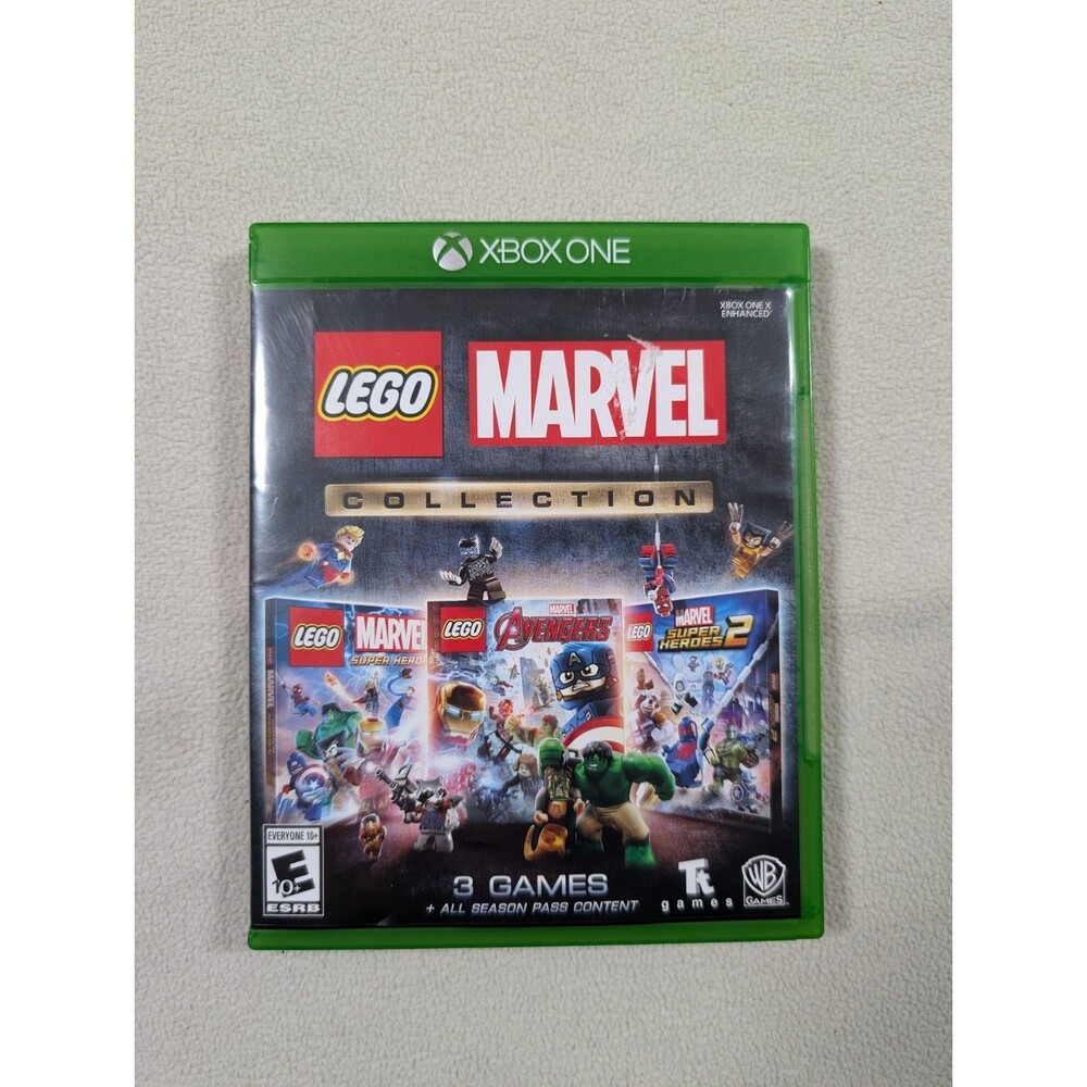 LEGO Marvel Collection 2 Disc Set - Microsoft Xbox One Case & 2 Discs